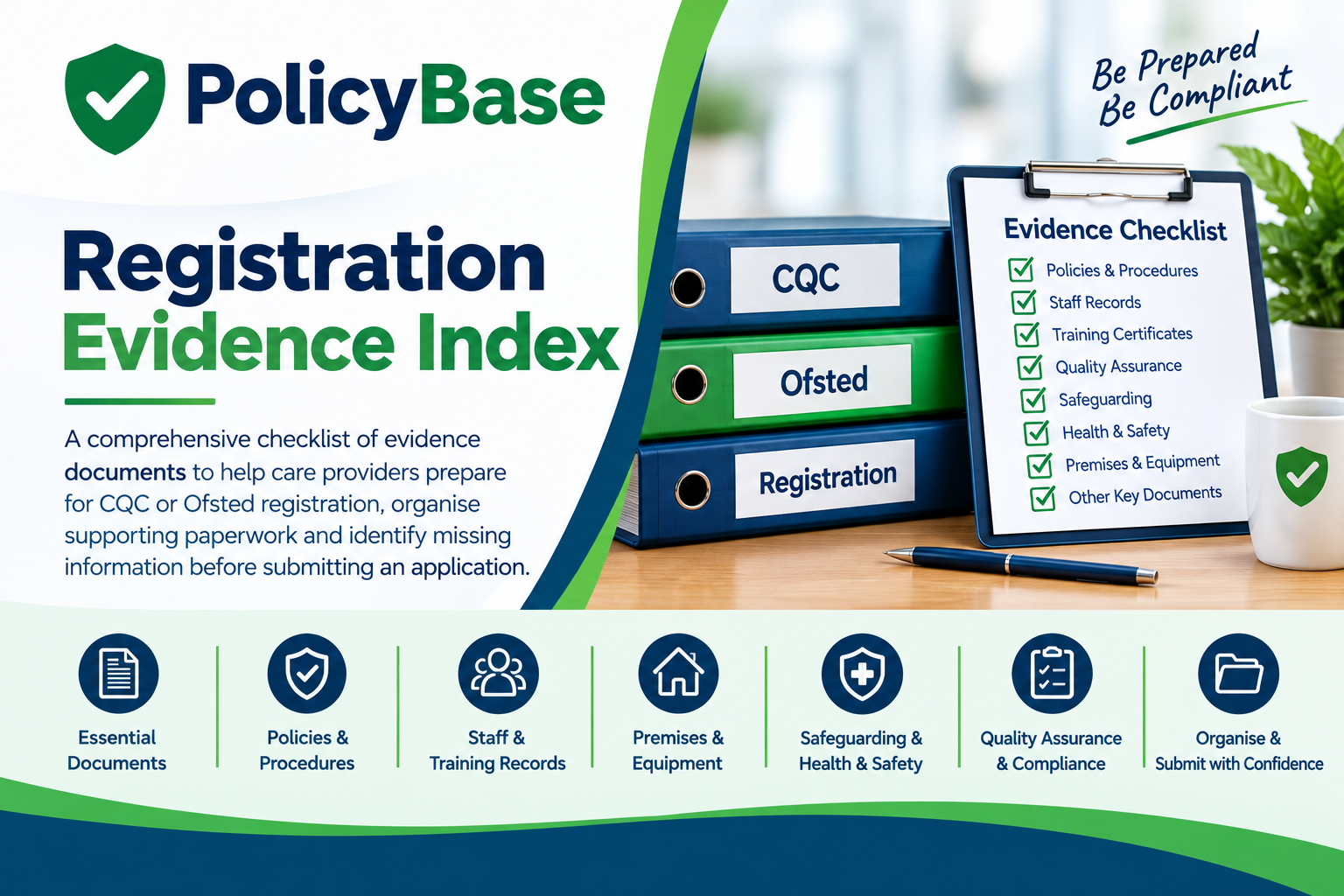 Registration Evidence Index